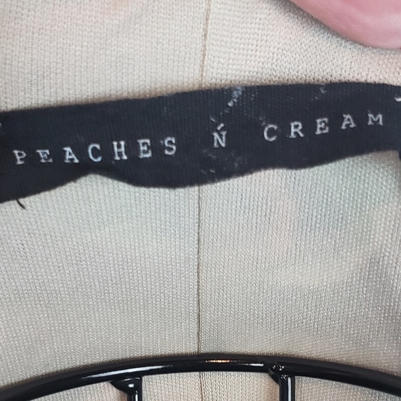 Peaches n Cream Long Sleeve Paisley Print Dress - Picture 5 of 7